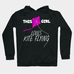 This girl loves kite flying Hoodie